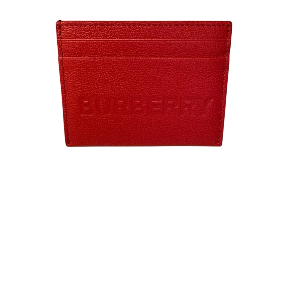 Burberry Red Card Holder